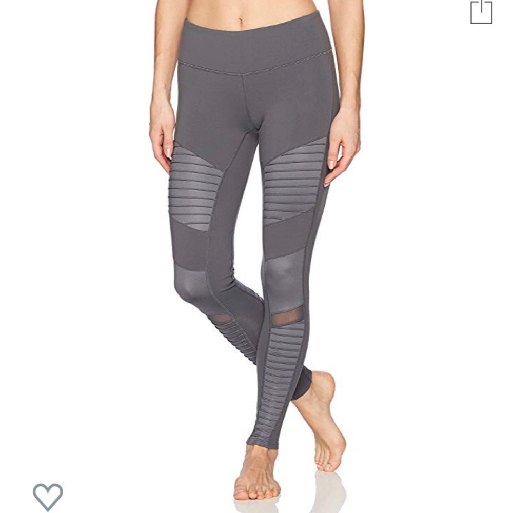 Alo Yoga Moto Legging - Gray